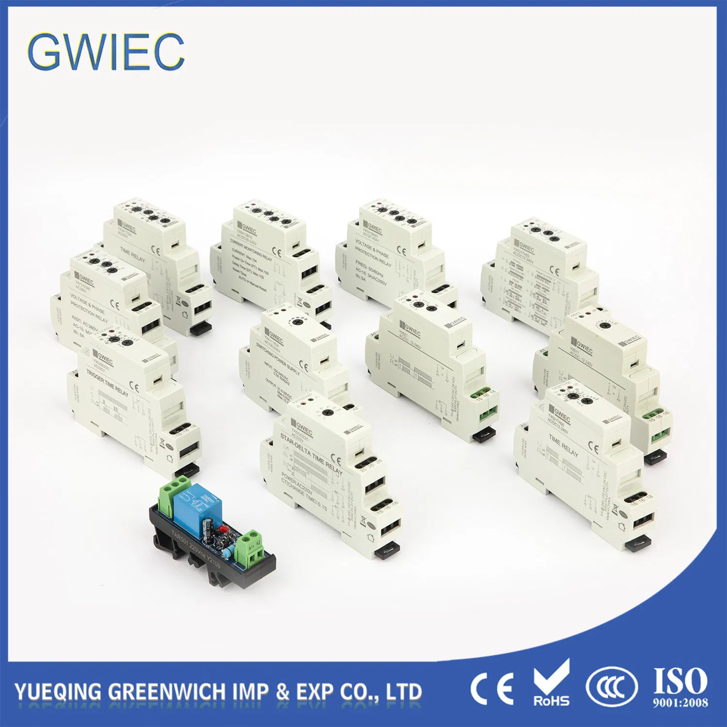 Fabrication miniature de relais temporisé AC DC 12V