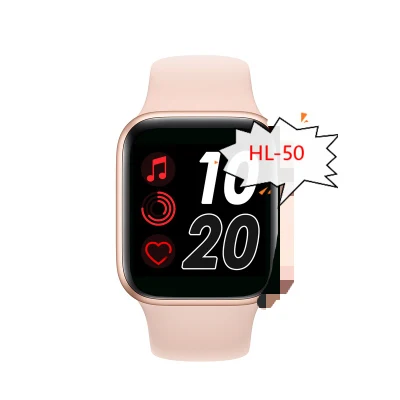 Hl-50 Sport Smartwatch Health 2020 Nouvel appel Bt5 Full Touch Reloj Inteligente Smart Watch Series 6 Series 5 T500 T55